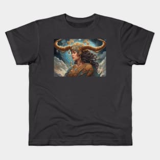 She's a taurus Kids T-Shirt